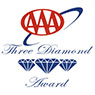 triple AAA with three diamond award thumbnail size logo image